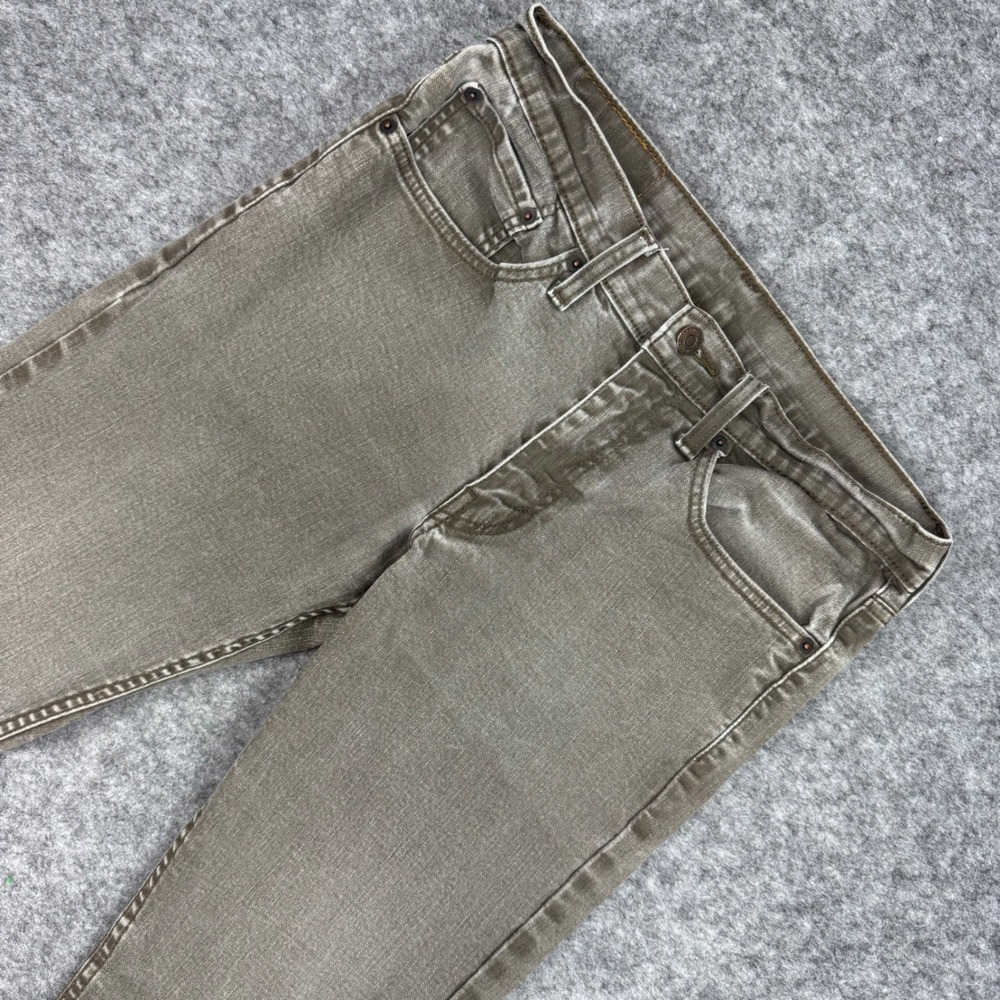 Levi Strauss 511 Slim Fit Jeans Mens W32 L30 Grey Waterless‎ Cotton Blend